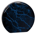 Blue 5 1/2" Marble Acrylic Circle