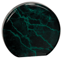 Green 5 1/2" Marble Acrylic Circle