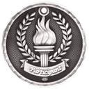 Antique Silver 2" 3D Participant Medal
