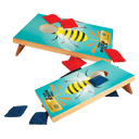 Full Color Wooden Mini Bag Toss Game with 8 Bags