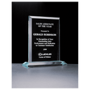 7" x 8 1/4" Apex Series Jade Acrylic Award