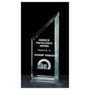3 1/4" x 8" Zenith Series Jade Acrylic Free Standing Award