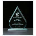 8 1/8" x 9 3/4" Diamond Series Jade Acrylic Award