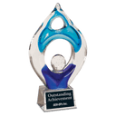 10 1/4" Winner Art Glass