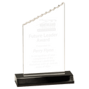 Small Clear Acrylic Iceberg with Black Acrylic Base