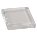 Clear 3" x 3" Acrylic Paperweight