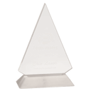 Clear Small Triangle Acrylic with Base