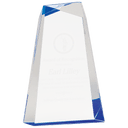 Blue 9" Facet Wedge Acrylic