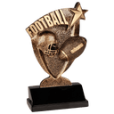 6" Football Broadcast Resin