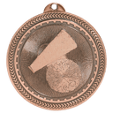Antique Bronze 2" Cheer Laserable BriteLazer Medal