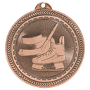 Antique Bronze 2" Hockey Laserable BriteLazer Medal