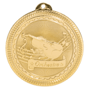 Bright Gold 2" Orchestra Laserable BriteLazer Medal