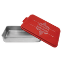 Red 9" x 13" Aluminum Cake Pan with Lid