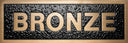 Precision Bronze Plaque