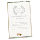 4" x 6" Clear Rectangle CrystalEdge Glass