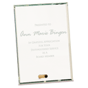 5" x 7" Clear Rectangle CrystalEdge Glass