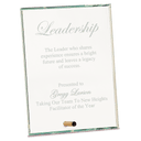 6" x 8" Clear Rectangle CrystalEdge Glass