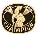 Gold Wrestling Champion Ring Insert