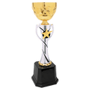 12 3/4" Silver/Gold Completed Metal Cup Trophy