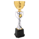 14" Silver/Gold Completed Metal Cup Trophy