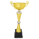 14 1/4" Gold/Silver Completed Metal Cup Trophy