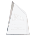 7" x 10" Crystal Facet Wedge