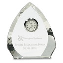 5 1/2" Clear Crystal Arch with Clock