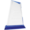 9 3/4" Crystal Peak with Blue Base