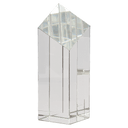 7" Crystal Diamond Top Pillar