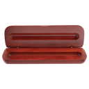 6 3/4" x 2 1/8" Rosewood Finish Pen Case (Case only, pen not included)