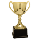 Gold 11" Completed Zinc Cup Trophy