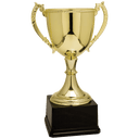 Gold 16 3/4" Completed Zinc Cup Trophy
