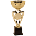 15" Gold Ribbon 2" Insert Holder Easy Cup Kit