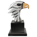 7 1/4" Eagle Head on Base
