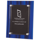 Blue 9" x 12" Velvet Stand-Off Acrylic Plaque