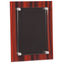 Red 9" x 12" Velvet Stand-Off Acrylic Plaque