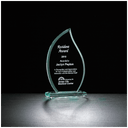 7 1/2" Flame Series Glass Award