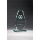 5 1/2" x 9" Premium Series Jade Glass Award