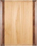 9" x 12" Genuine Red Alder & Genuine Walnut Plaque