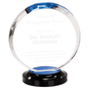 Blue 8" Halo Acrylic