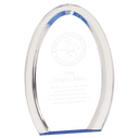 Blue 7" Oval Halo Acrylic