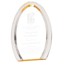 Gold 8" Oval Halo Acrylic