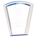 Blue 7" Fan Halo Acrylic