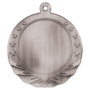 Antique Silver 2 3/4" 2" Insert Holder Medal