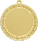 Bright Gold 2 3/4" Sun 2" Insert Holder Medal