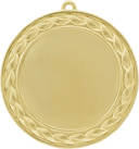 Bright Gold 2 3/4" Weave 2" Insert Holder Medal