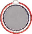 Red/White/Blue 2 3/4" Bling 2" Insert Holder Medal