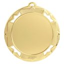Bright Gold 2 3/4" Crown 2" Insert Holder Medal