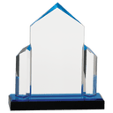 Blue 7" x 8" Jewel Post Impress Acrylic