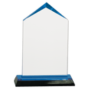 Blue 3 1/2" x 6 1/2" Jewel Impress Acrylic